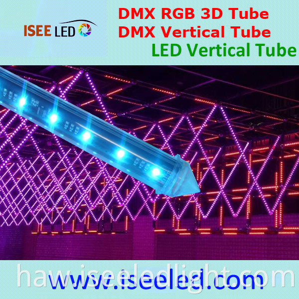 Programmable Dmx Light 3d Tube For Club Decor